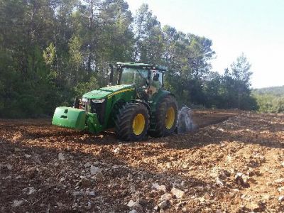 Travaux agricoles et broyage